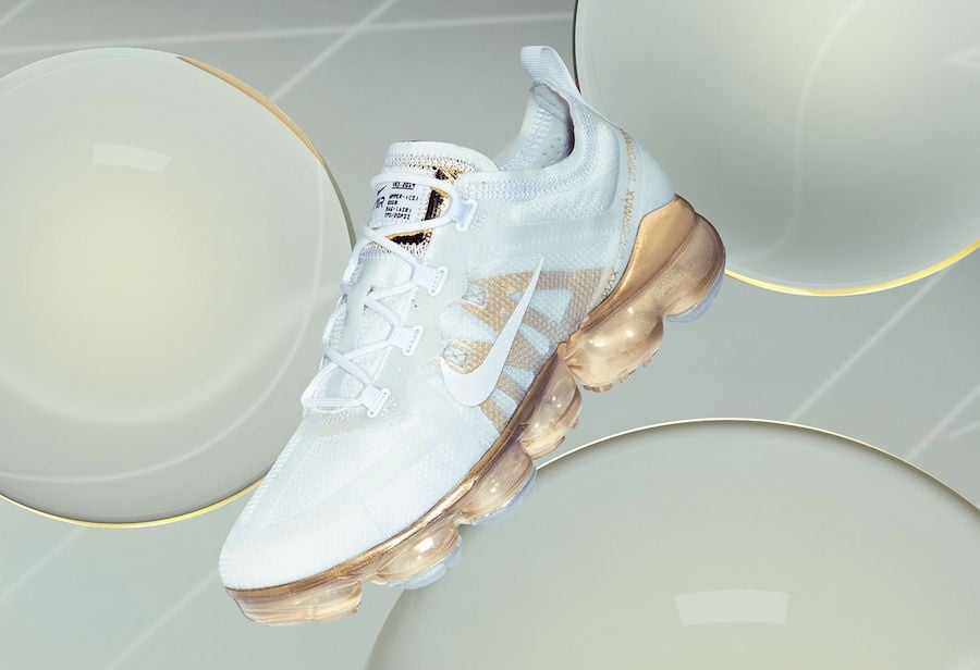 Nike Air VaporMax 2019 ‘White Gold’ Releases in January