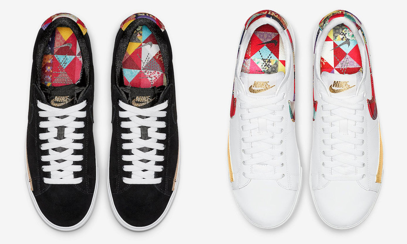 Nike Blazer Low Chinese New Year Black White Release Date