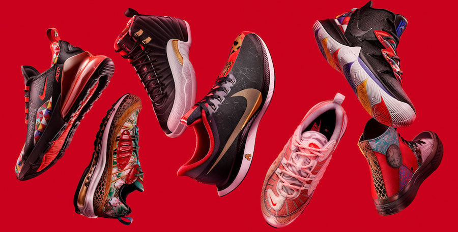 The Nike Chinese New Year 2019 Collection Brings Together 12 Years of Nike CNY