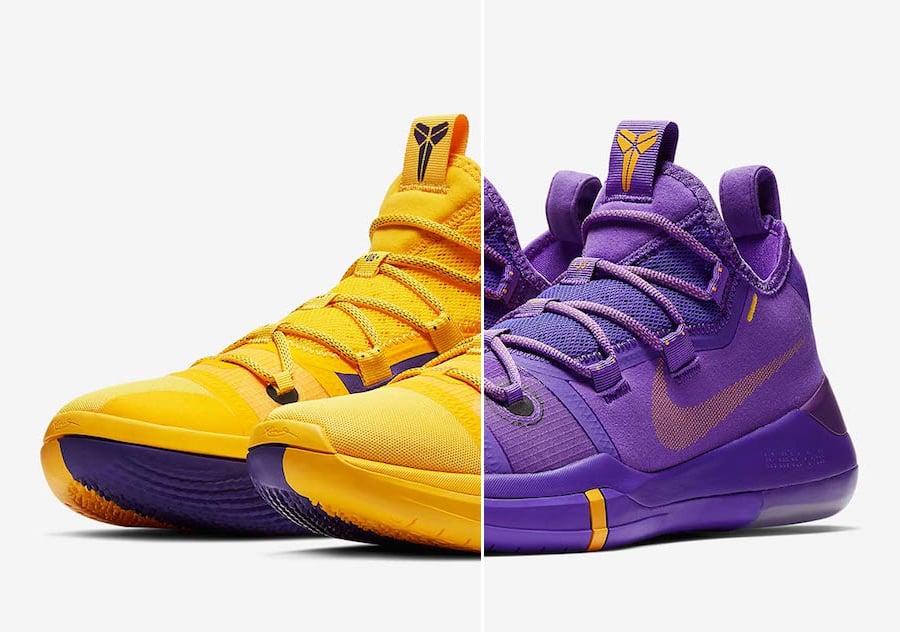 Nike Kobe AD ‘Lakers Pack’ Available Now