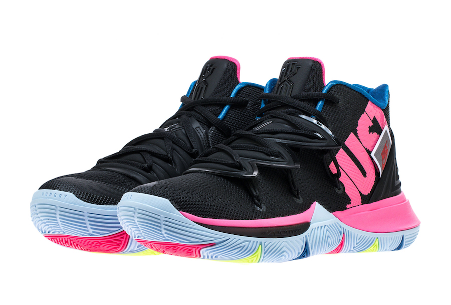 Nike Kyrie 5 Just Do It AO2918-003 Black Volt Hyper Pink