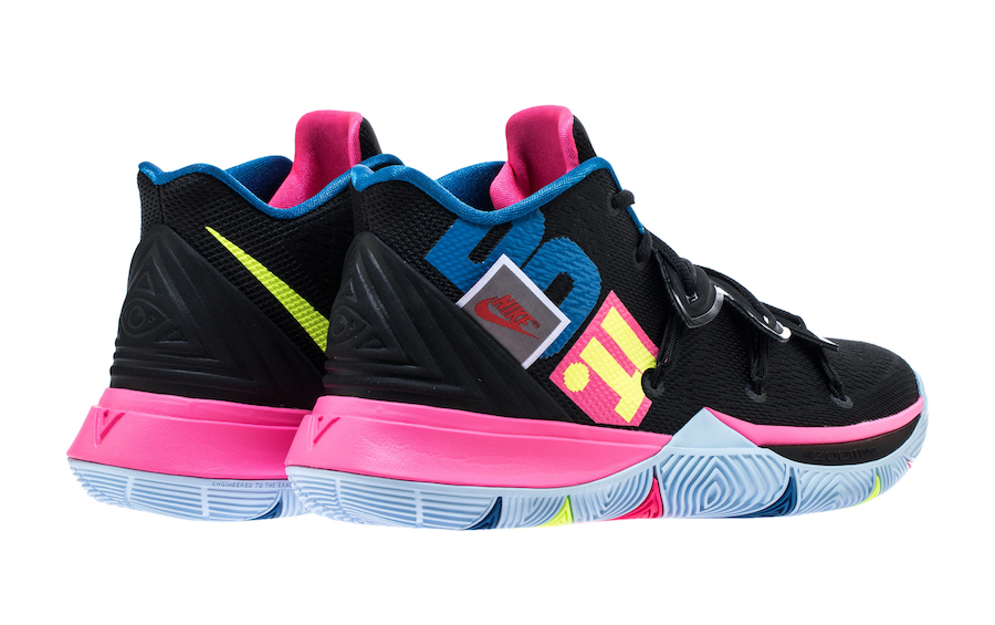 Nike Kyrie 5 Just Do It AO2918-003 Black Volt Hyper Pink