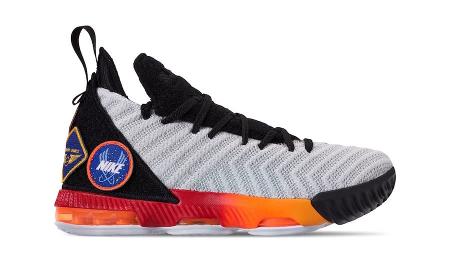 Nike LeBron 16 for Kids Features Removable Patch Logos