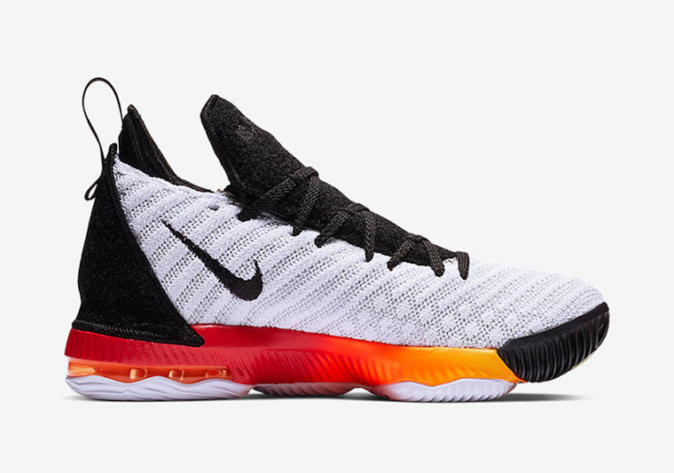 lebron 16 black and red