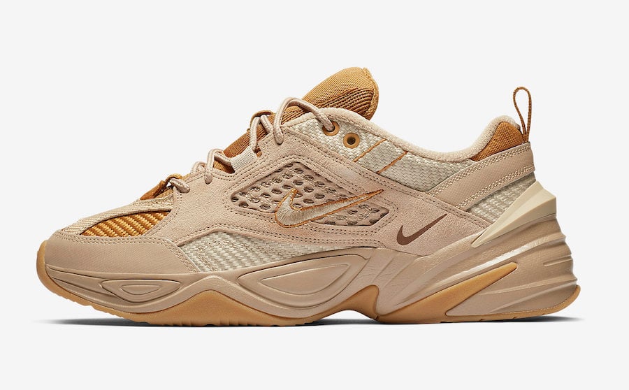 Nike M2K Tekno Corduroy Linen Wheat Ale Brown BV0074-200 Release Date