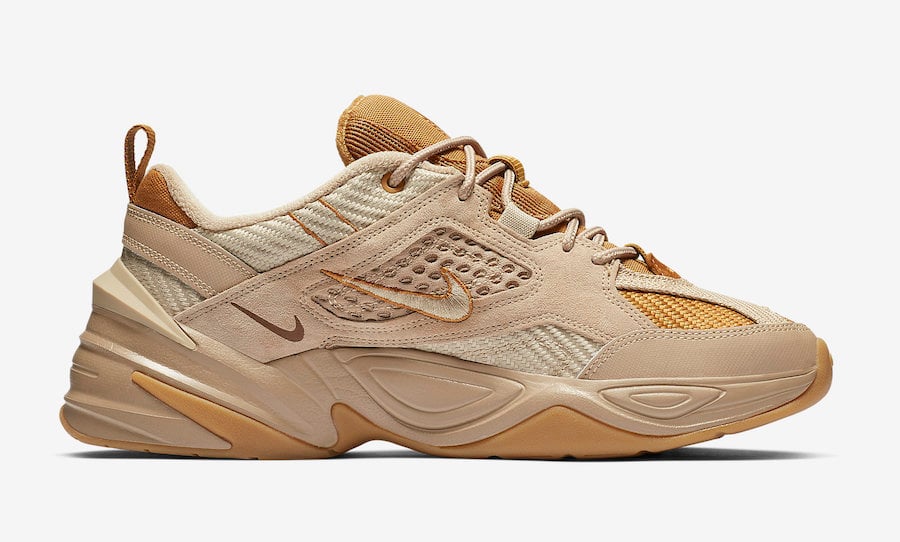 Nike M2K Tekno Corduroy Linen Wheat Ale Brown BV0074-200 Release Date