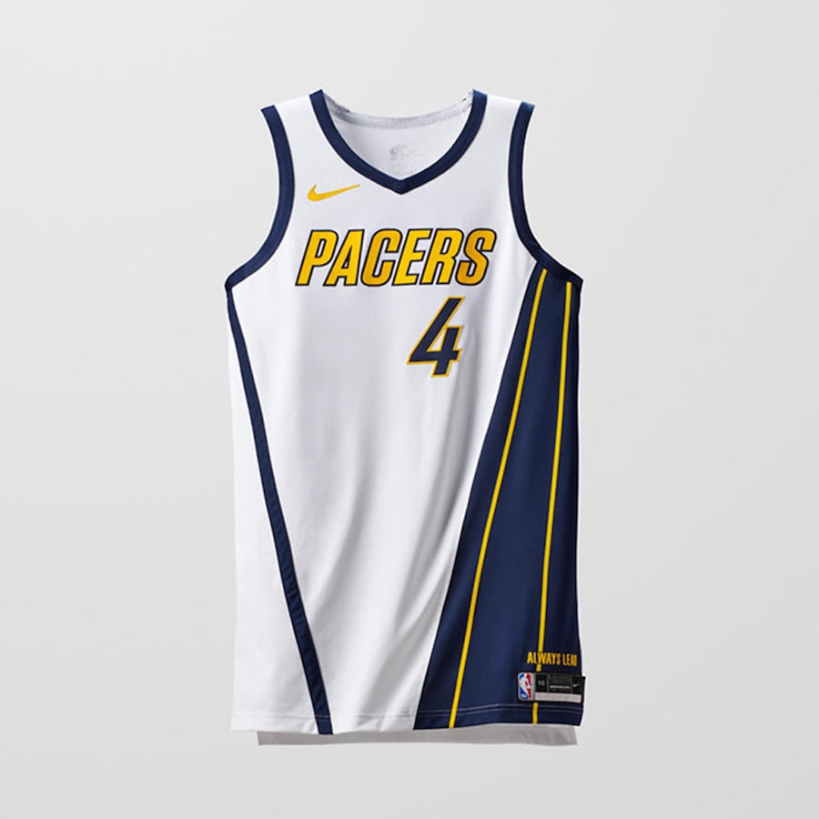 Nike NBA Earned Edition Uniforms Pacers