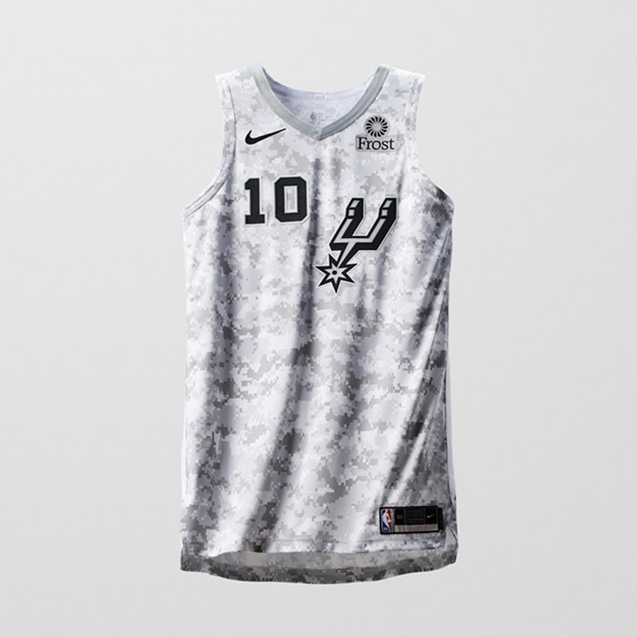 Nike NBA Earned Edition Uniforms Spurs
