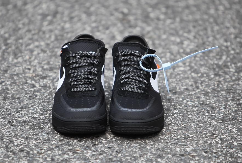 Off-White Nike Air Force 1 Black AO4606-001 Release Date