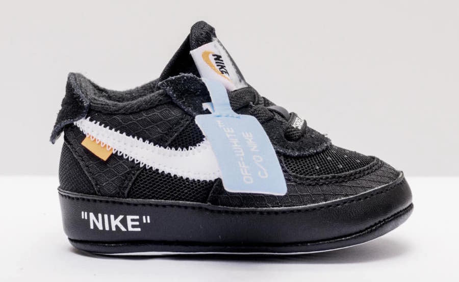 Off-White Nike Air Force 1 Kids Sizing Black Release Date