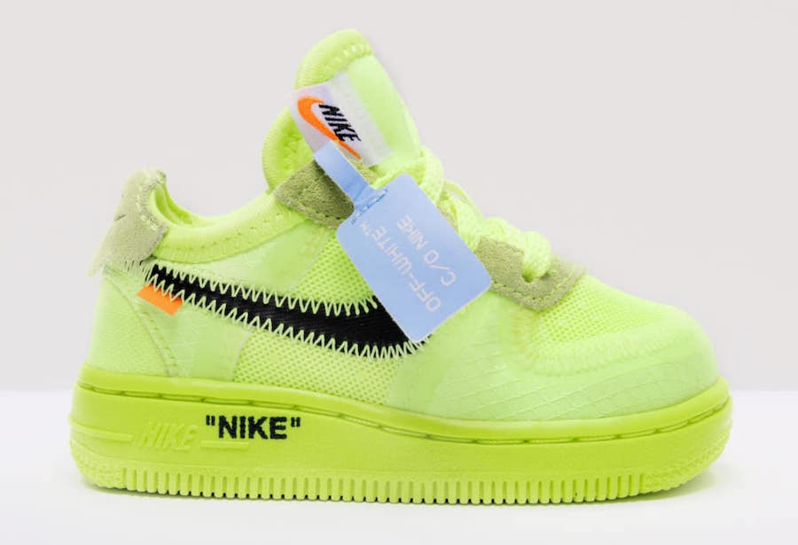 off white nike air force 1 toddler