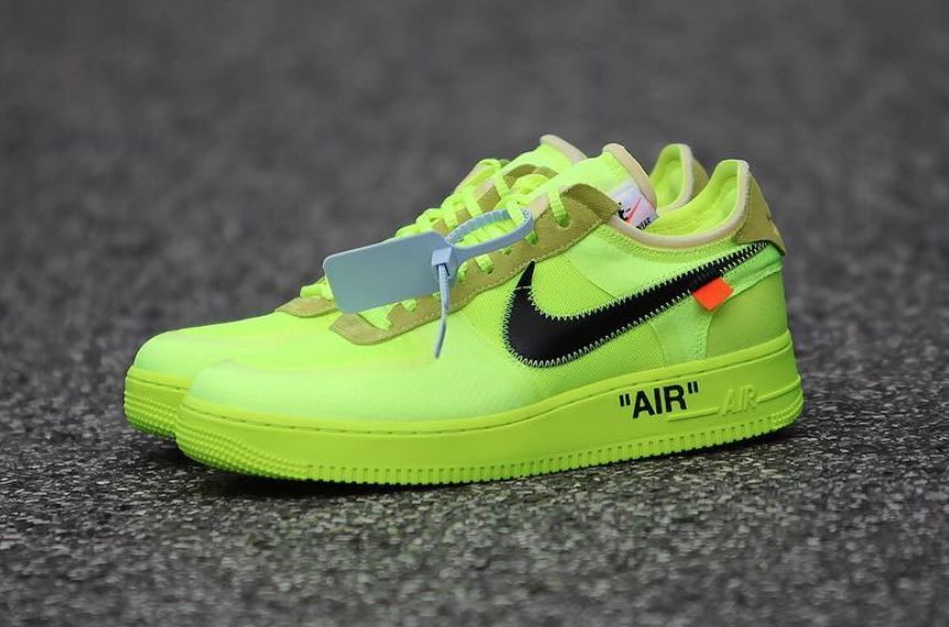 Off-White Nike Air Force 1 Volt AO4606-700 Release Date
