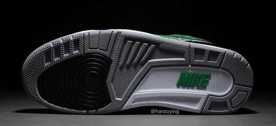 Oregon Ducks Air Jordan 3 Tinker AJ3-867493