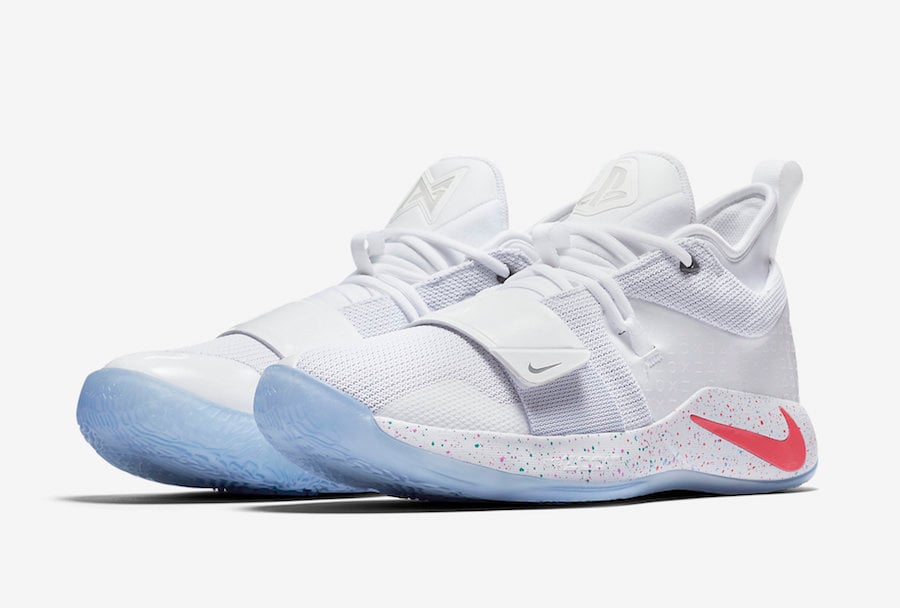 PlayStation Nike PG 2.5 White BQ8388-100 Release Date