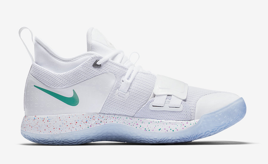 PlayStation Nike PG 2.5 White BQ8388-100 Release Date