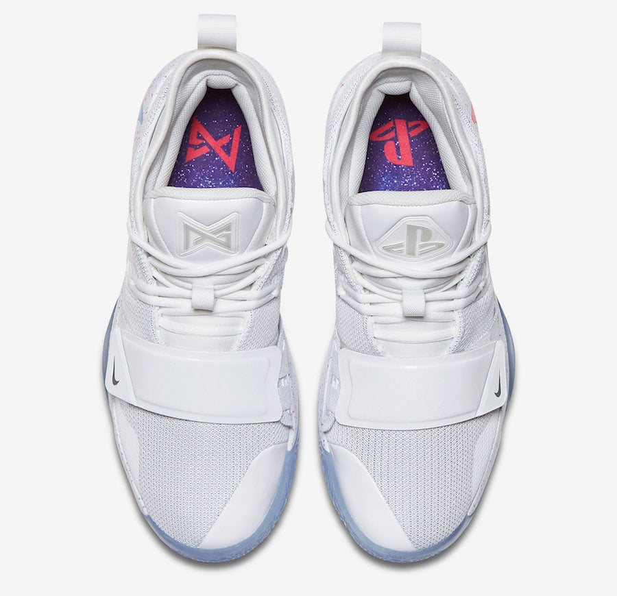 PlayStation Nike PG 2.5 White BQ8388-100 Release Date