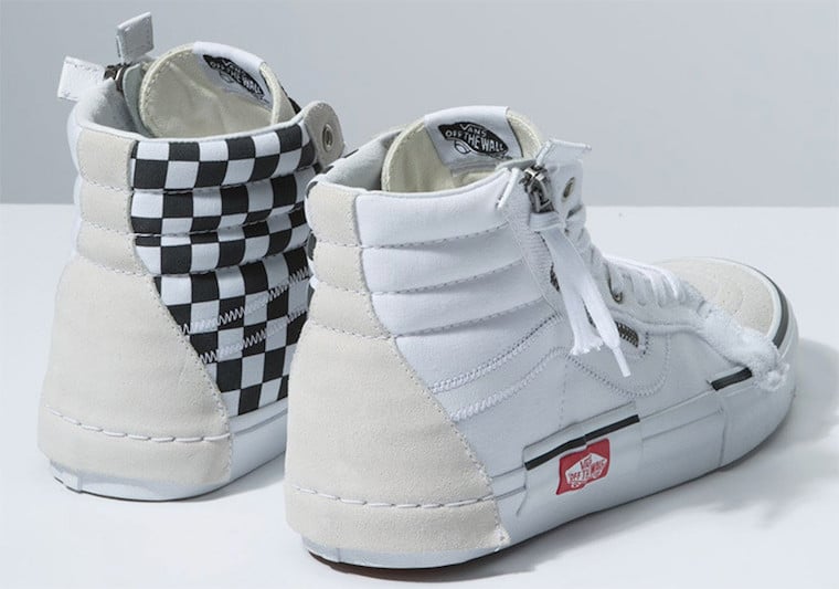 Vans SK8-Hi Reissue Deconstructed White Black
