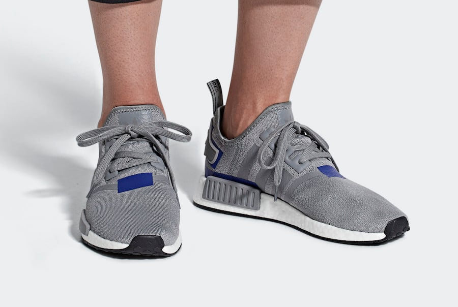 adidas nmd r1 grey and blue