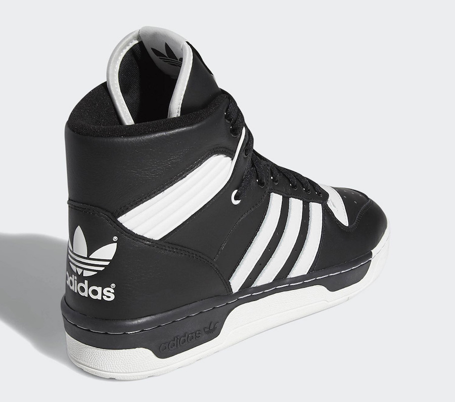 adidas Rivalry Hi Black White BD8021 Release Date