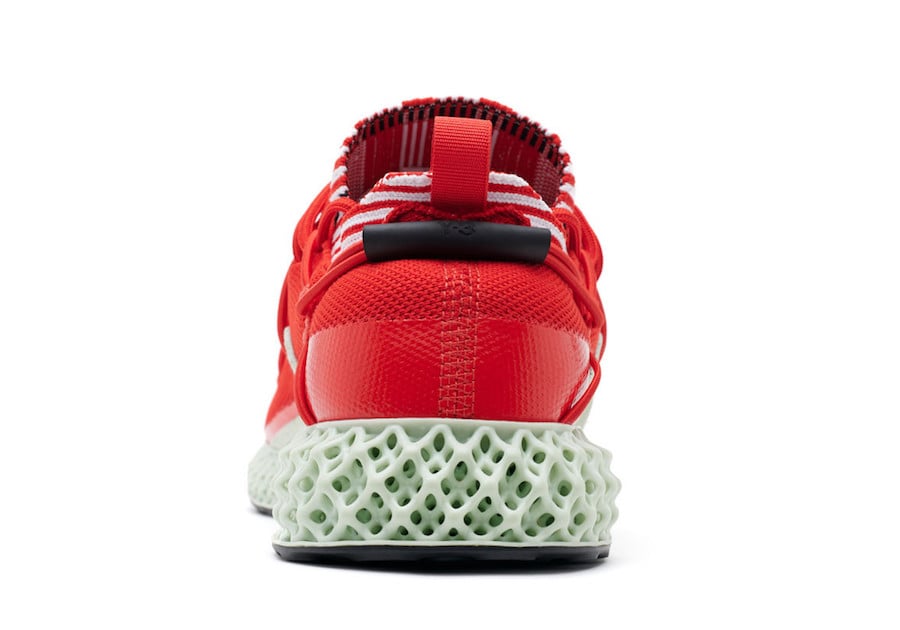 adidas Y-3 Runner 4D Red Release Date
