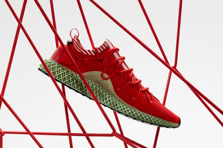 adidas Y-3 Runner 4D in Red Release Date