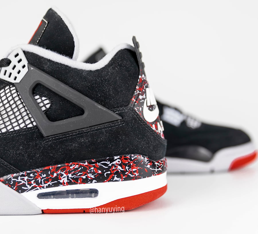 air jordan 4 ovo splatter