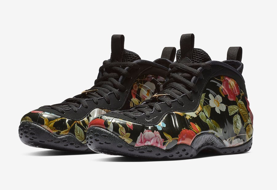 nike little posite one floral