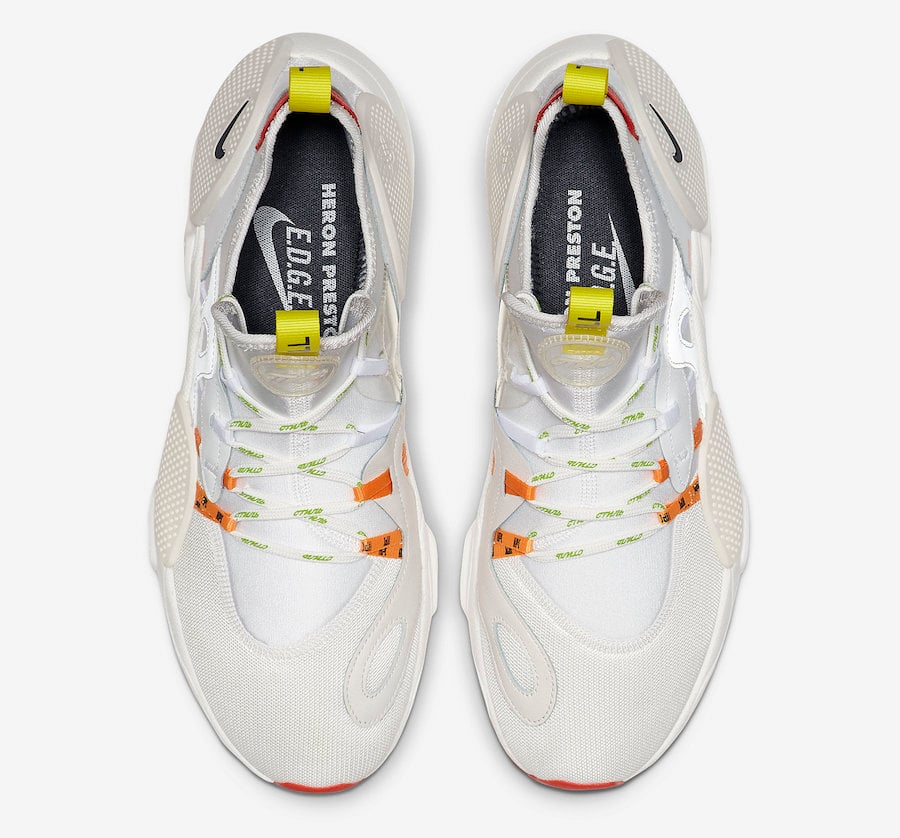Heron Preston Nike Huarache EDGE White CD5779-100 Release Date