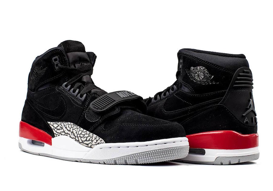 Jordan Legacy 312 Black Suede AV3922-060 Release Date