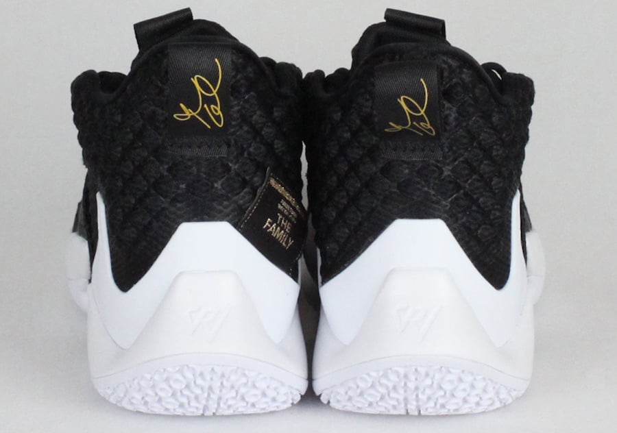Jordan Why Not Zer0.2 The Family Black White Release Date