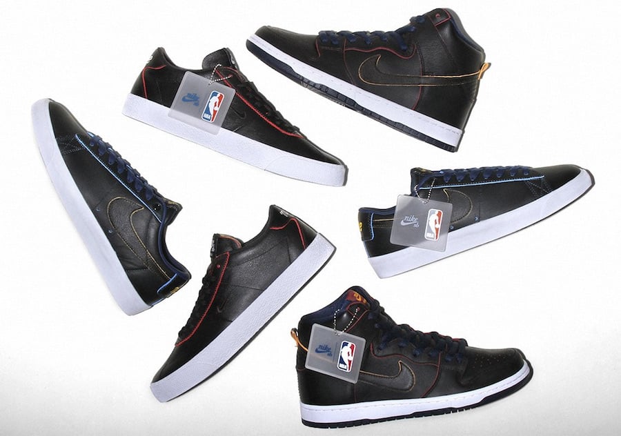 NBA x Nike SB ‘Wear-Away Leather’ Pack Releasing January 21st