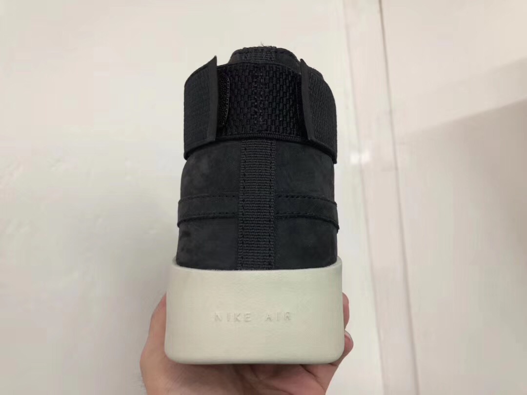 Nike Air Fear of God Moccasin Black Criss Cross Straps