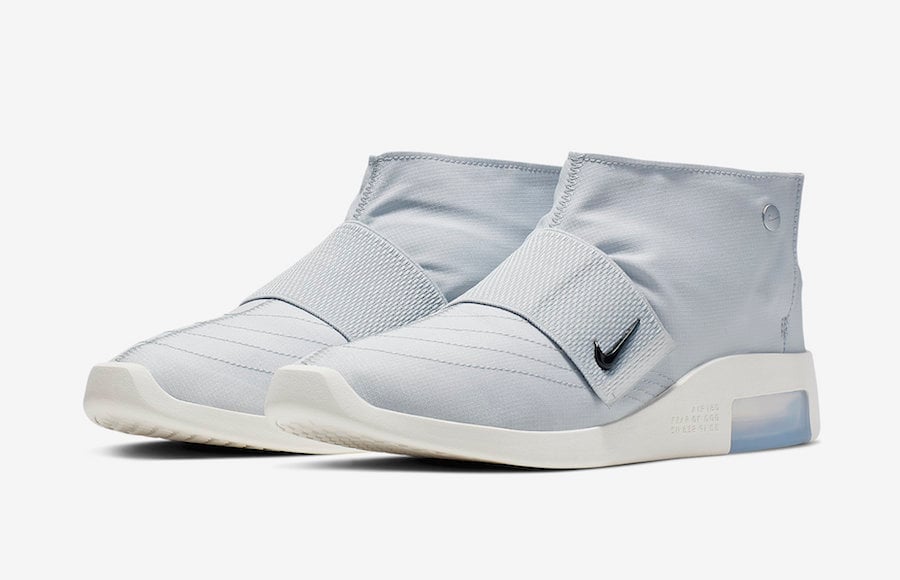Nike Air Fear of God Moccasin ‘Pure Platinum’ Official Images