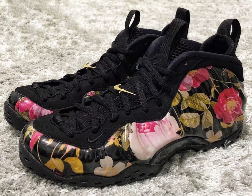 Nike Air Foamposite One Floral 314996-012 Release Date