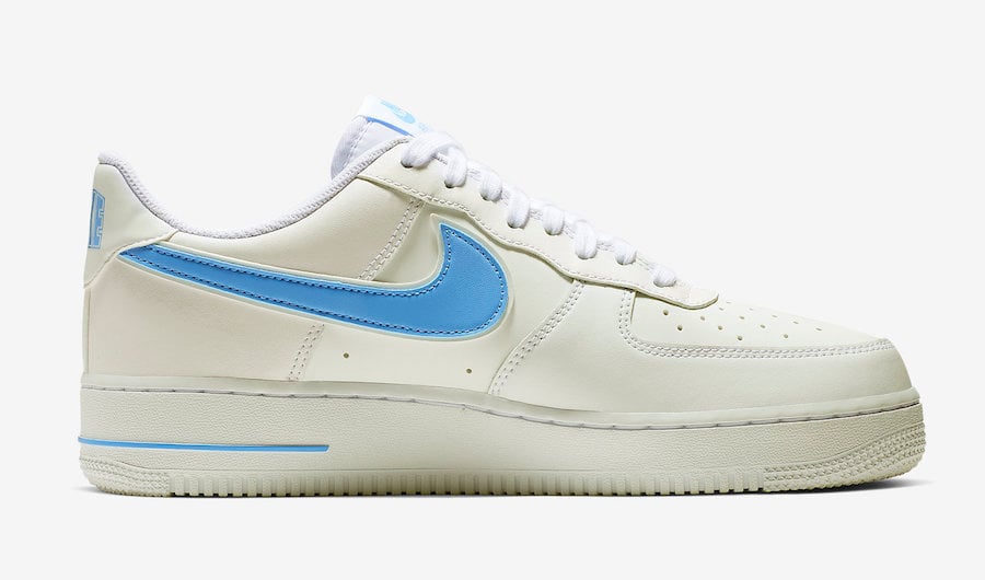 Nike Air Force 1 07 3 White University Blue AO2423-100