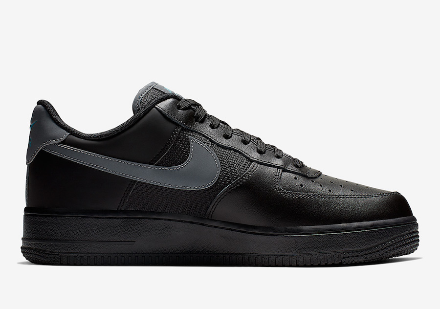 Nike Air Force 1 Low Black Light Blue BV1278-001 Release Date