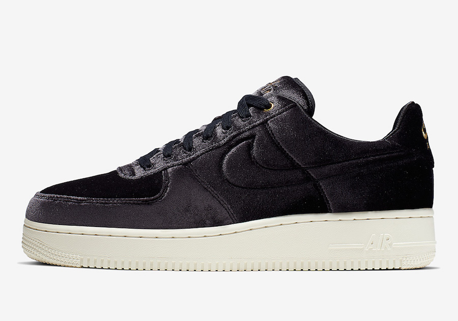 Nike Air Force 1 Low Premium Velour AT4144-001 Release Date