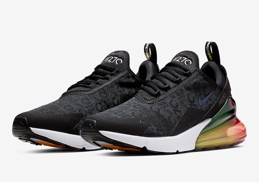 Nike Air Max 270 with Multi-Color Accents