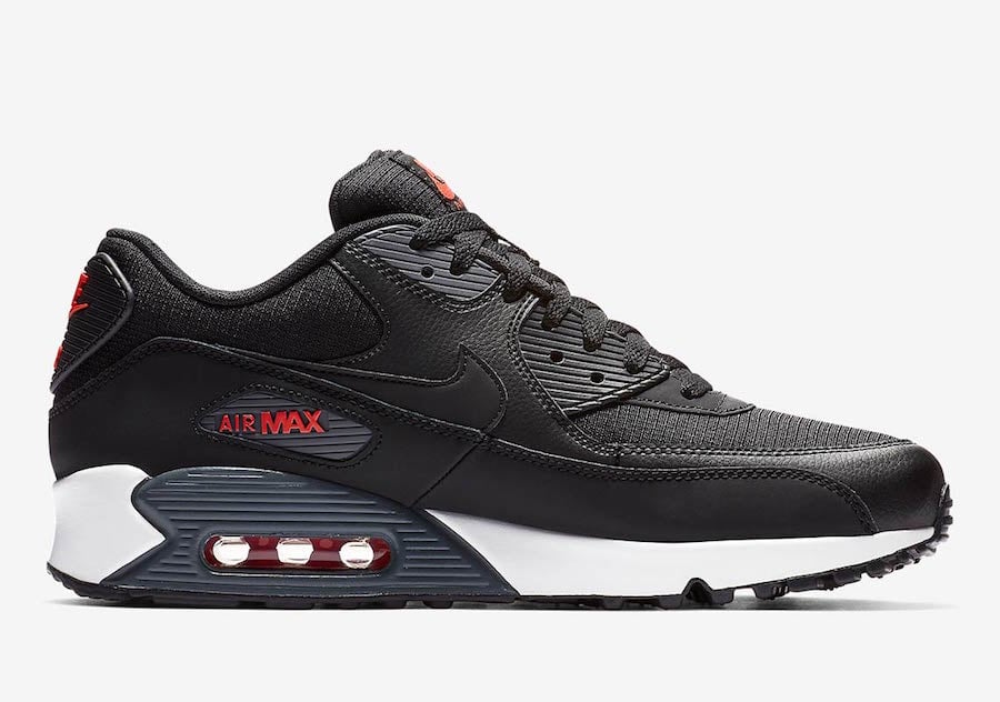 Nike Air Max 90 Black Habanero Red CD1526-001 Release Date
