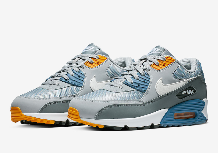 Nike Air Max 90 Wolf Grey Indigo Storm 