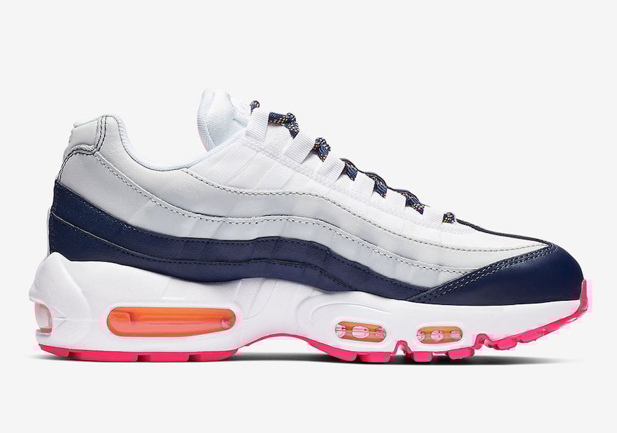 Nike Air Max 95 Midnight Navy Laser Orange 307960-405 Release Date