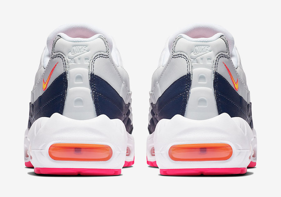 Nike Air Max 95 Midnight Navy Laser Orange 307960-405 Release Date