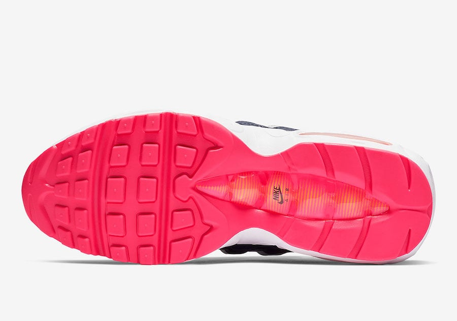 Nike Air Max 95 Midnight Navy Laser Orange 307960-405 Release Date