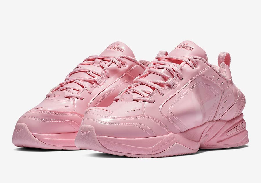 pink rose nike shoes