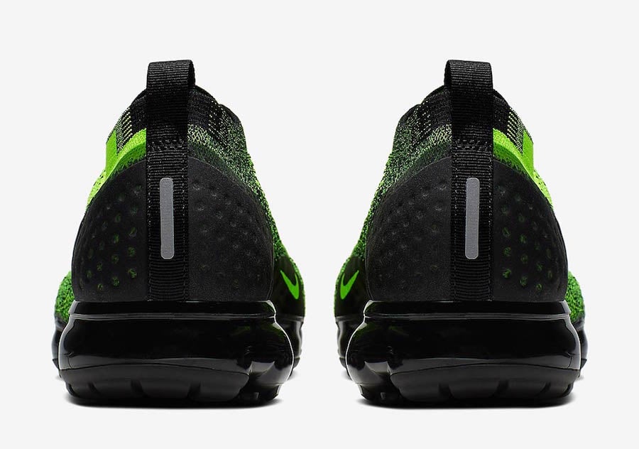 Nike Air VaporMax 2 Neon Green Black 942842-701 Release Date