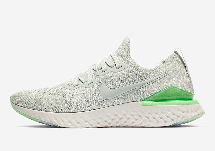 nike epic react flyknit 2 lime