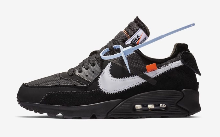 Nike Off-White Air Max 90 Black AA7293-001 Release Date Price