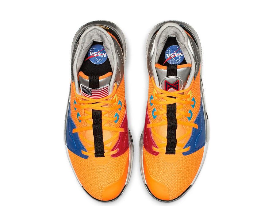 Nike PG 3 NASA Total Orange AO2607-800 Release Date