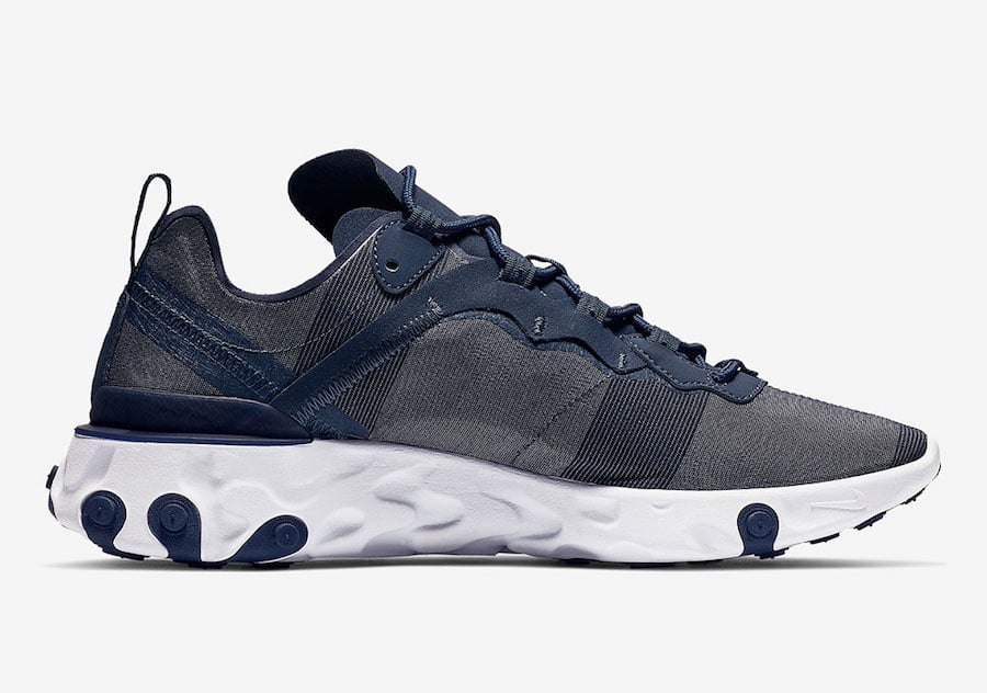 Nike React Element 55 Midnight Navy BQ6166-401 Release Date