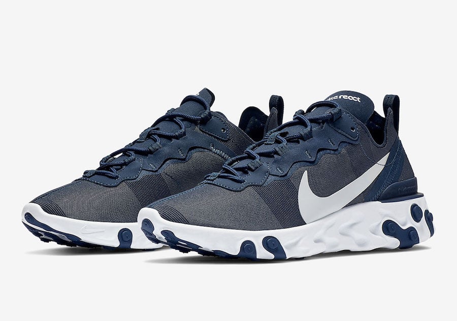 Nike React Element 55 ‘Midnight Navy’ Coming Soon